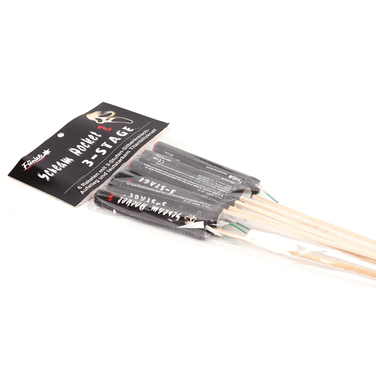 Funke Scream Rockets 2 (alte Version) - Feuerwerksvitrine