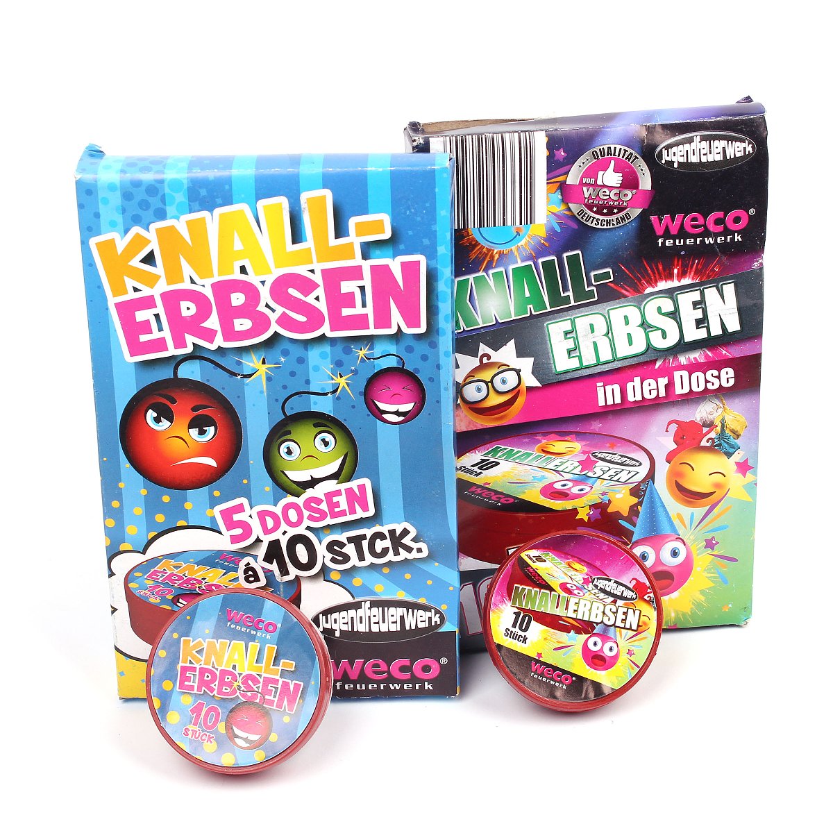 Wo Gibt Es Knallerbsen Zu Kaufen Weco Knallerbsen XXL 5 x 10 - Feuerwerksvitrine