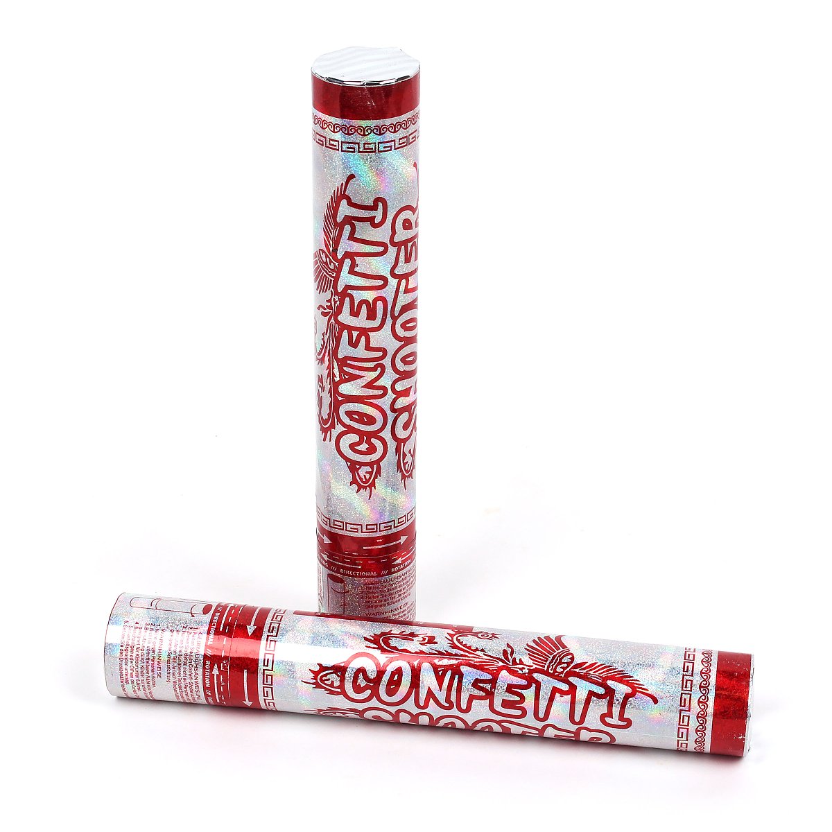 Confetti Pyro Pyro Art Silber Confetti Shooter Mittel - Feuerwerksvitrine