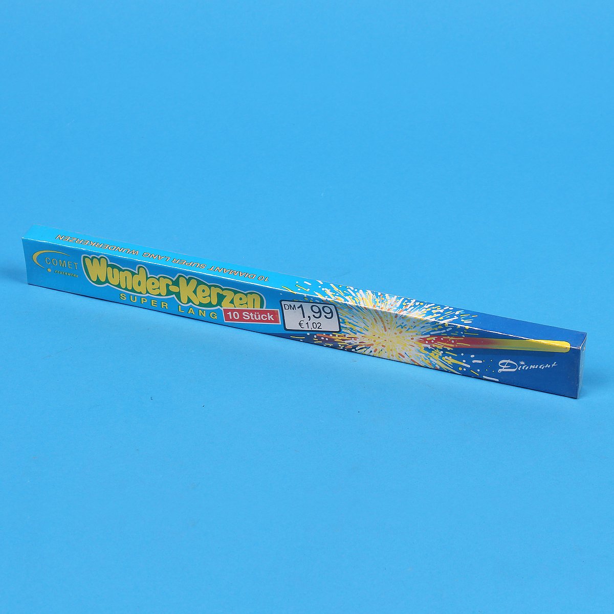 Comet Midi Wunderkerzen alt 1999er Design