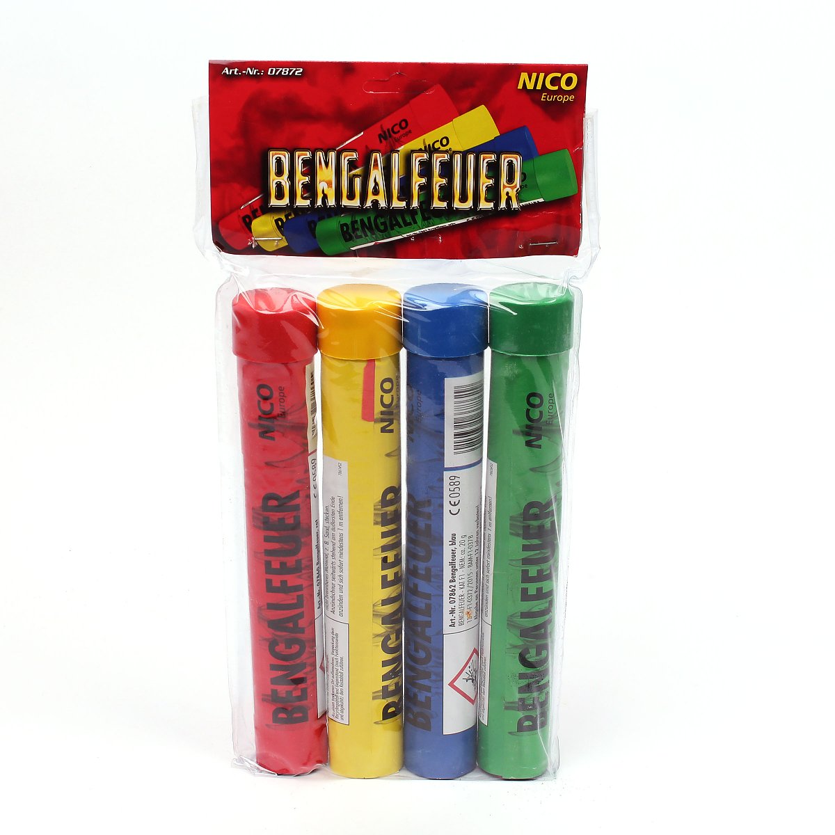 Bengalfeuer /nico Feuerwerk/ BENGALOS In grün online kaufen