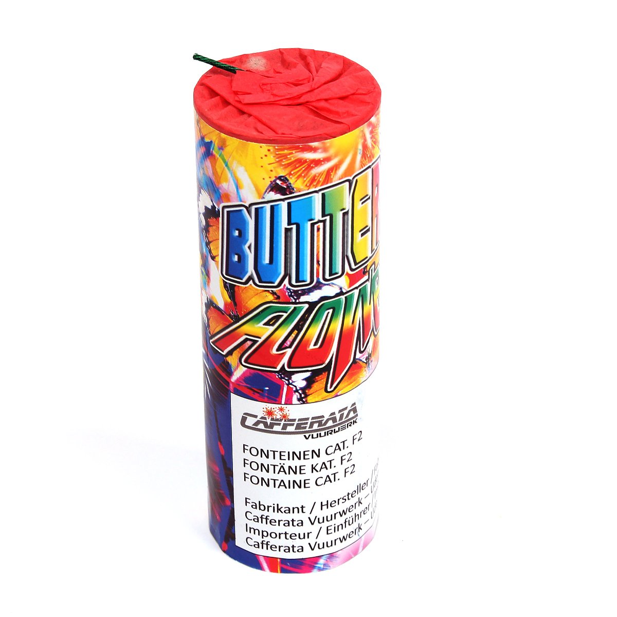 Cafferata Vuurwerk Butterfly Flowers Feuerwerksvitrine