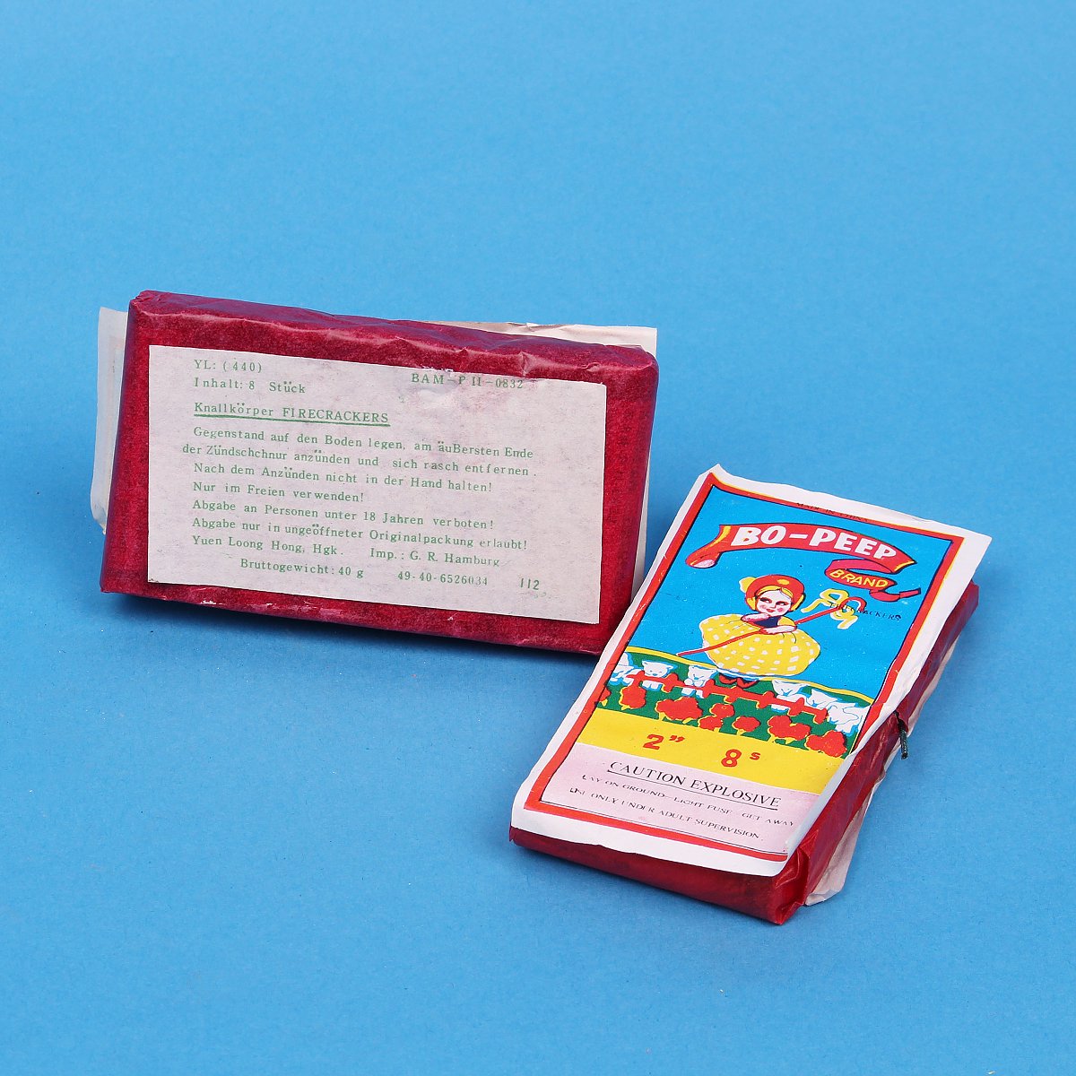 G.R. Bo Peep Pyro Cracker Hst. Hgk. Feuerwerksvitrine