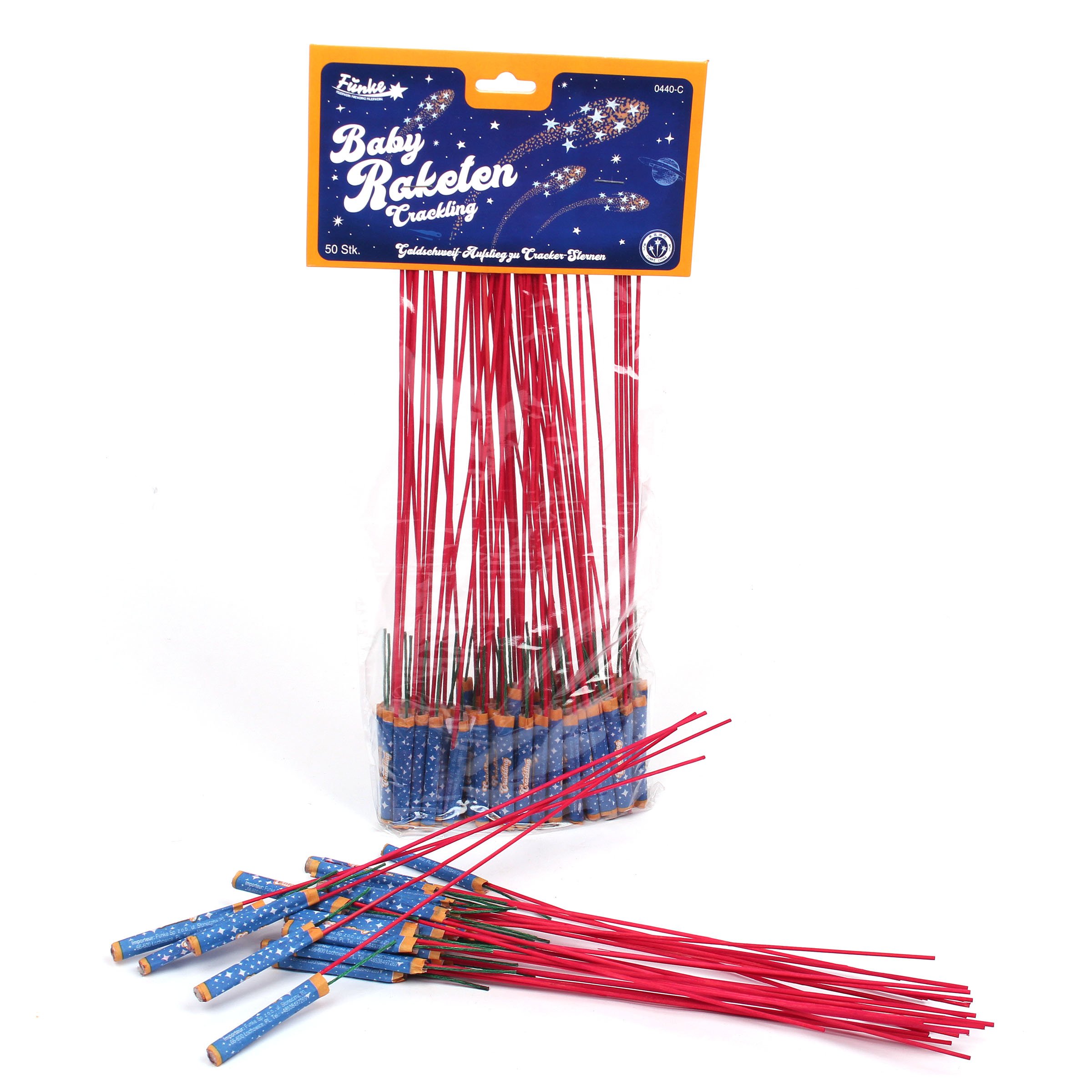 Funke Baby Raketen Crackling - Feuerwerksvitrine