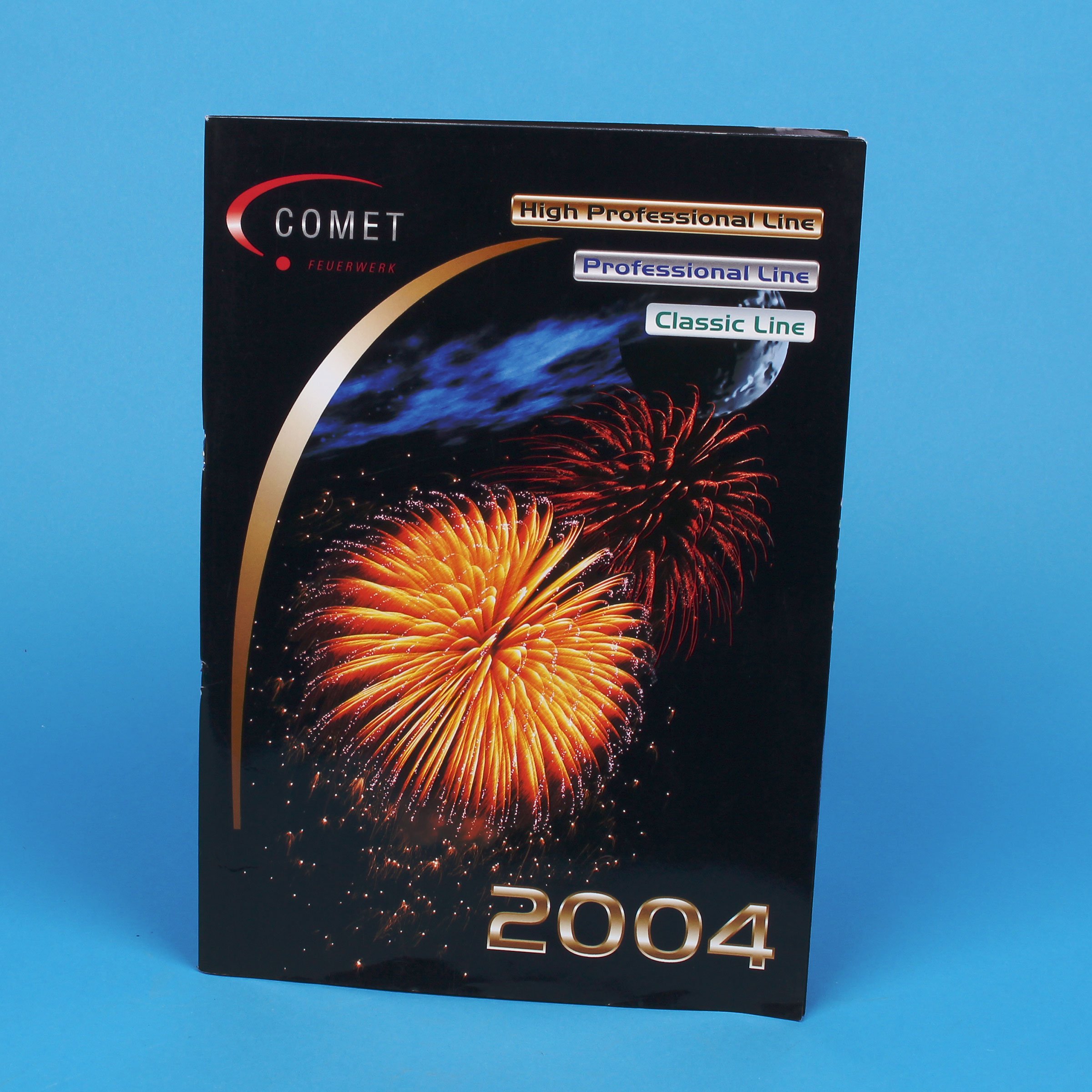 Comet Katalog 2004 Feuerwerksvitrine