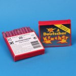 Weco Deutscher Kracher alte Schachtel, Knaller violett
